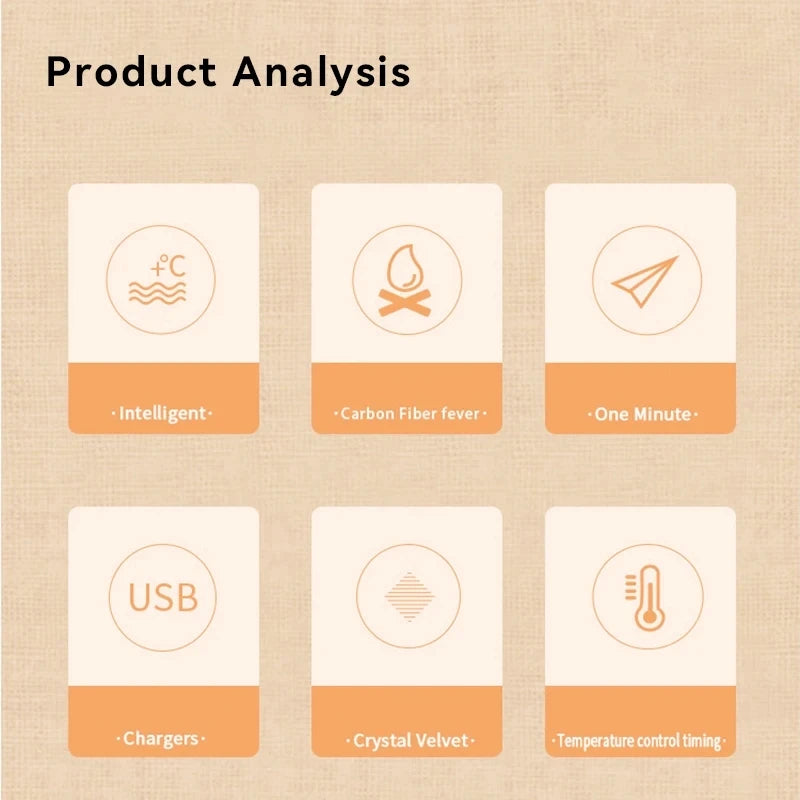 Châle Chauffant Cou et Épaules