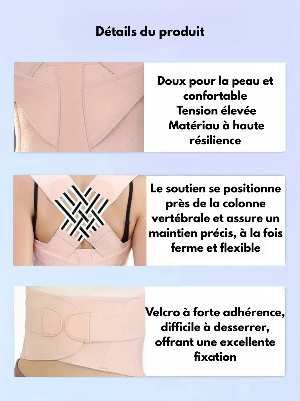 Correcteur de Posture